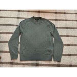 Banana Republic Cashmere Crew Neck Sweater Vintage Green Men’s Medium